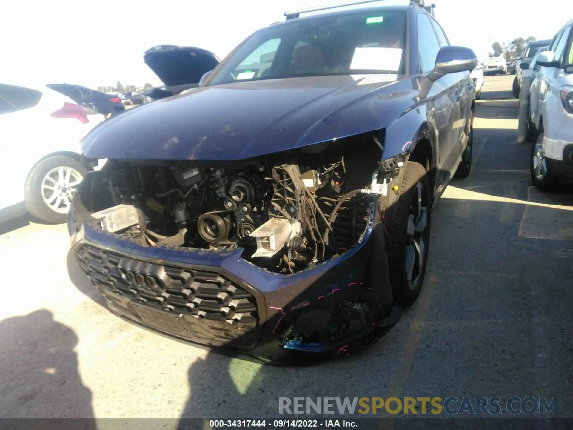 6 Photograph of a damaged car WA1EAAFY1N2042706 AUDI Q5 2022