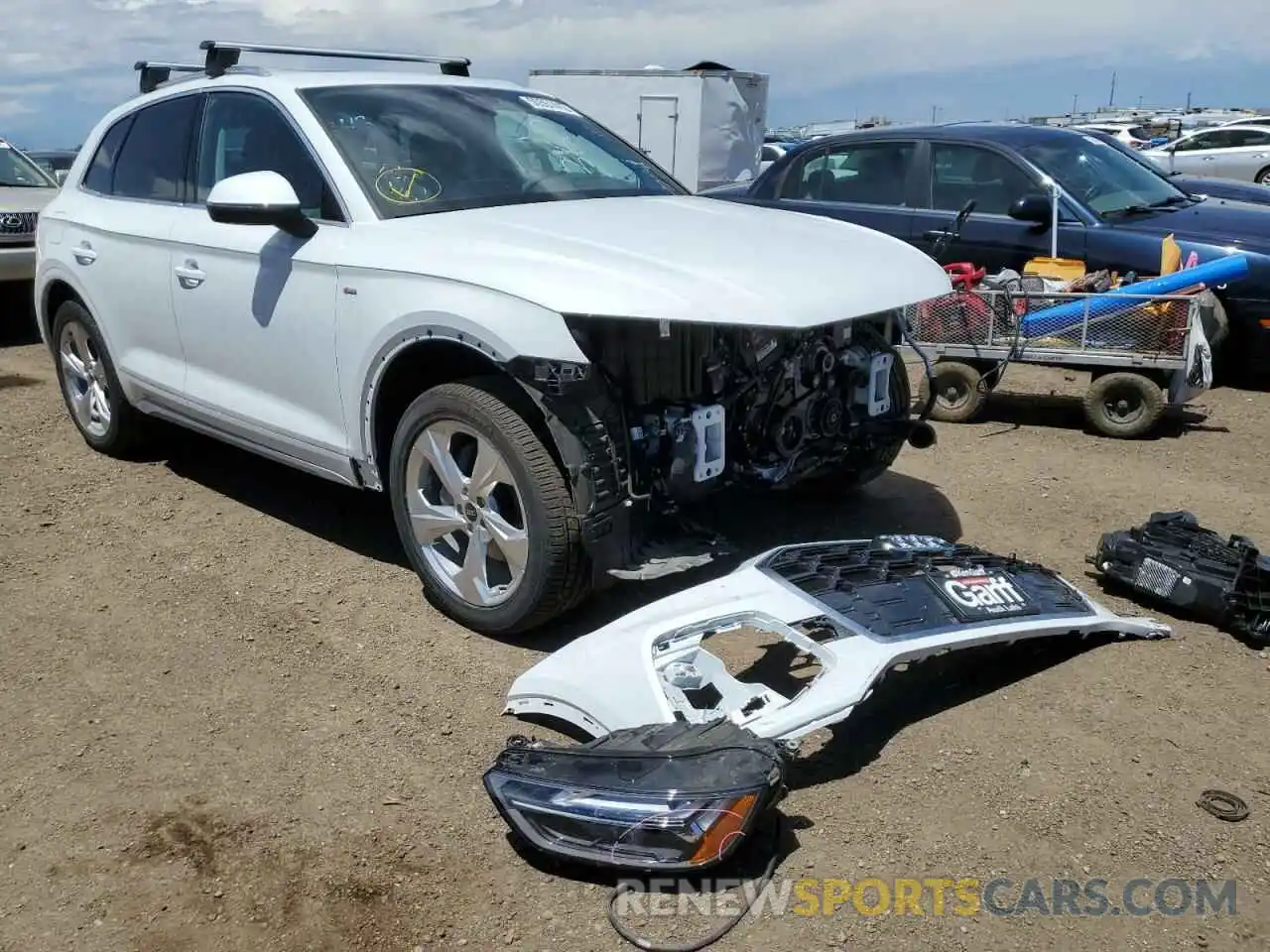 1 Photograph of a damaged car WA1EAAFY2N2053293 AUDI Q5 2022