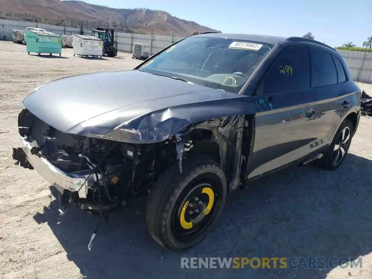 2 Photograph of a damaged car WA1EAAFY3N2022800 AUDI Q5 2022