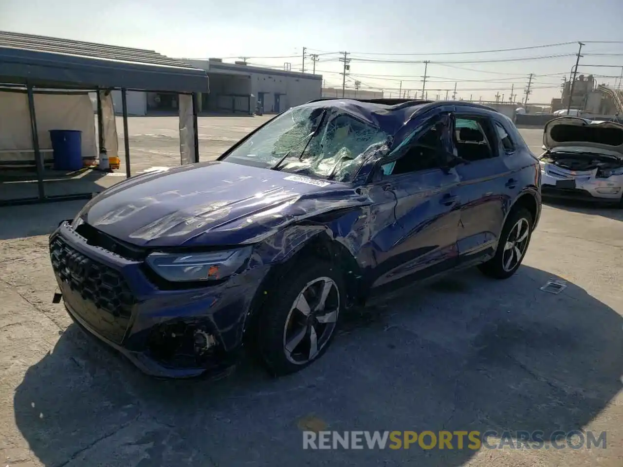 2 Photograph of a damaged car WA1EAAFY4N2043591 AUDI Q5 2022