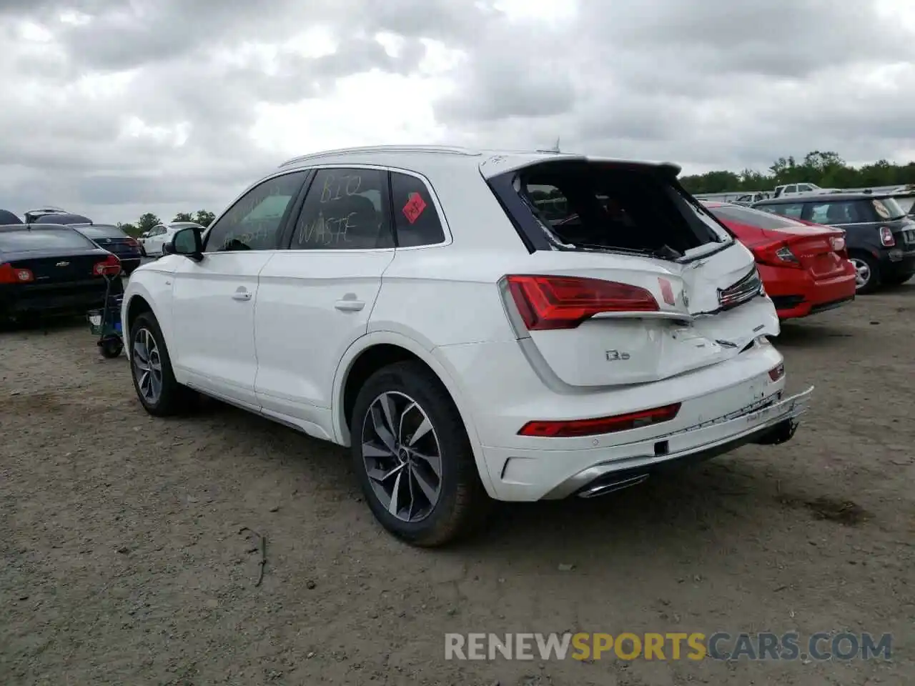 3 Фотография поврежденного автомобиля WA1EAAFY4N2046183 AUDI Q5 2022