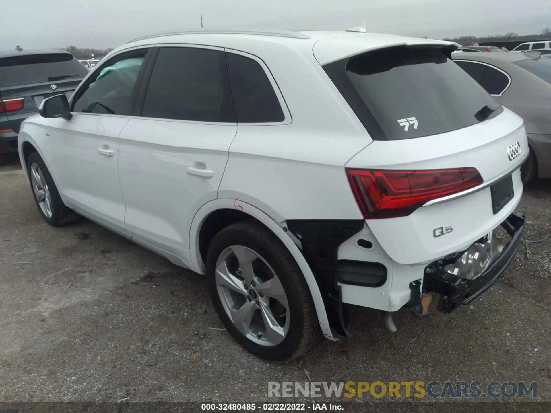 3 Фотография поврежденного автомобиля WA1EAAFY5N2008395 AUDI Q5 2022