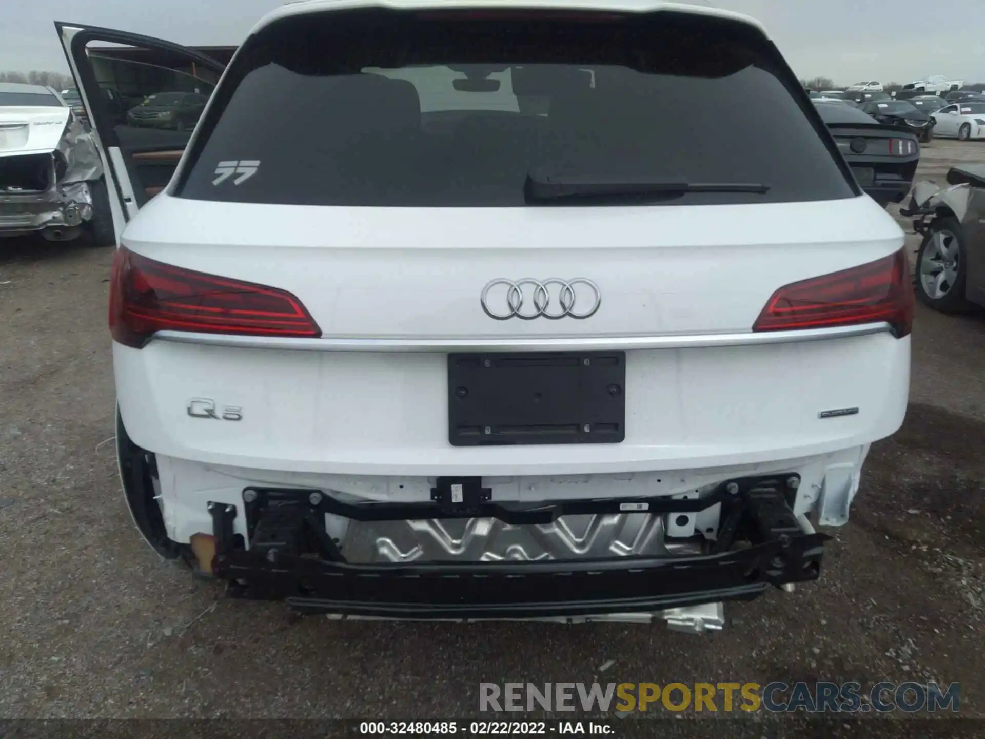 6 Фотография поврежденного автомобиля WA1EAAFY5N2008395 AUDI Q5 2022