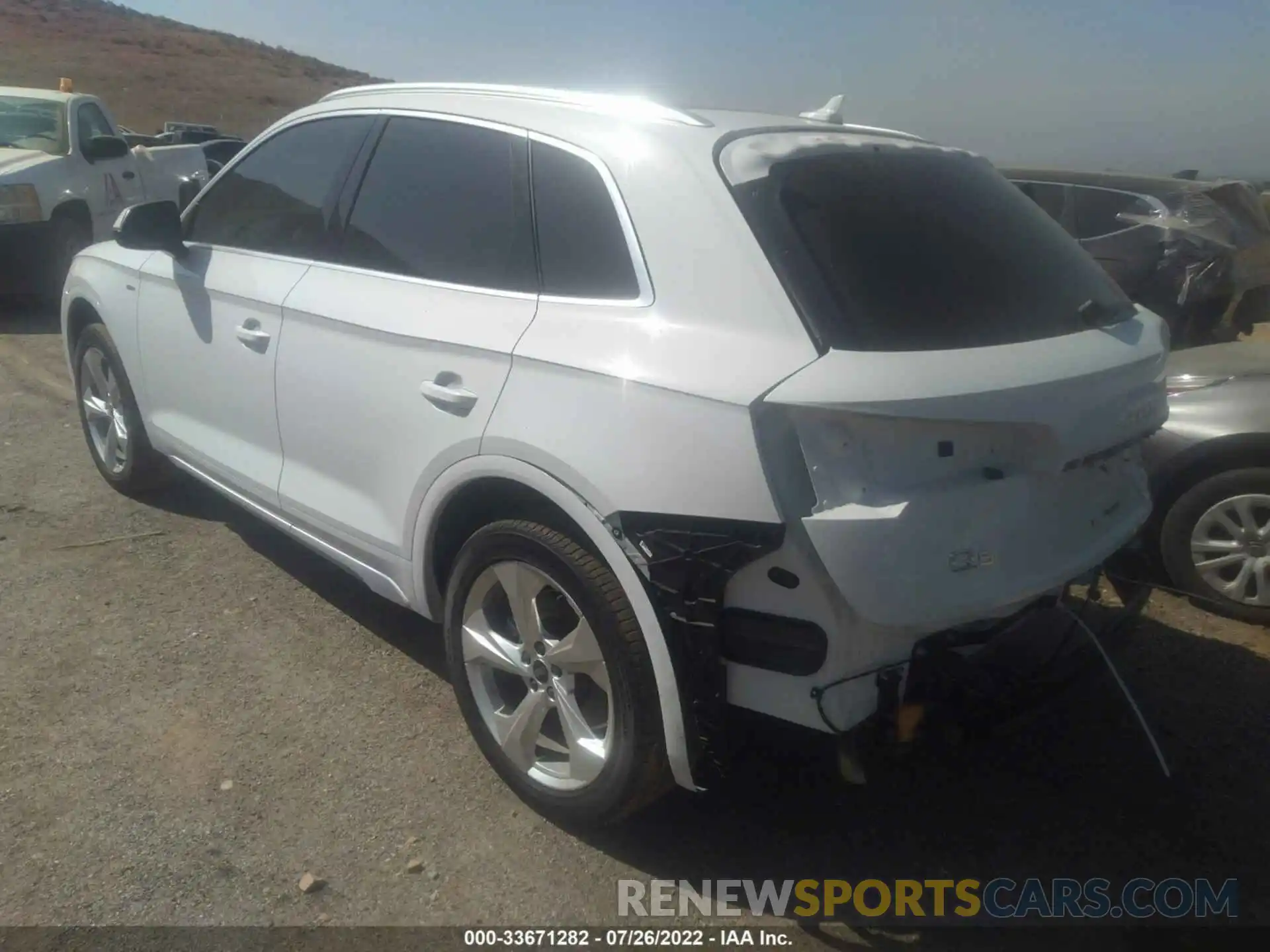 3 Фотография поврежденного автомобиля WA1EAAFY5N2097336 AUDI Q5 2022