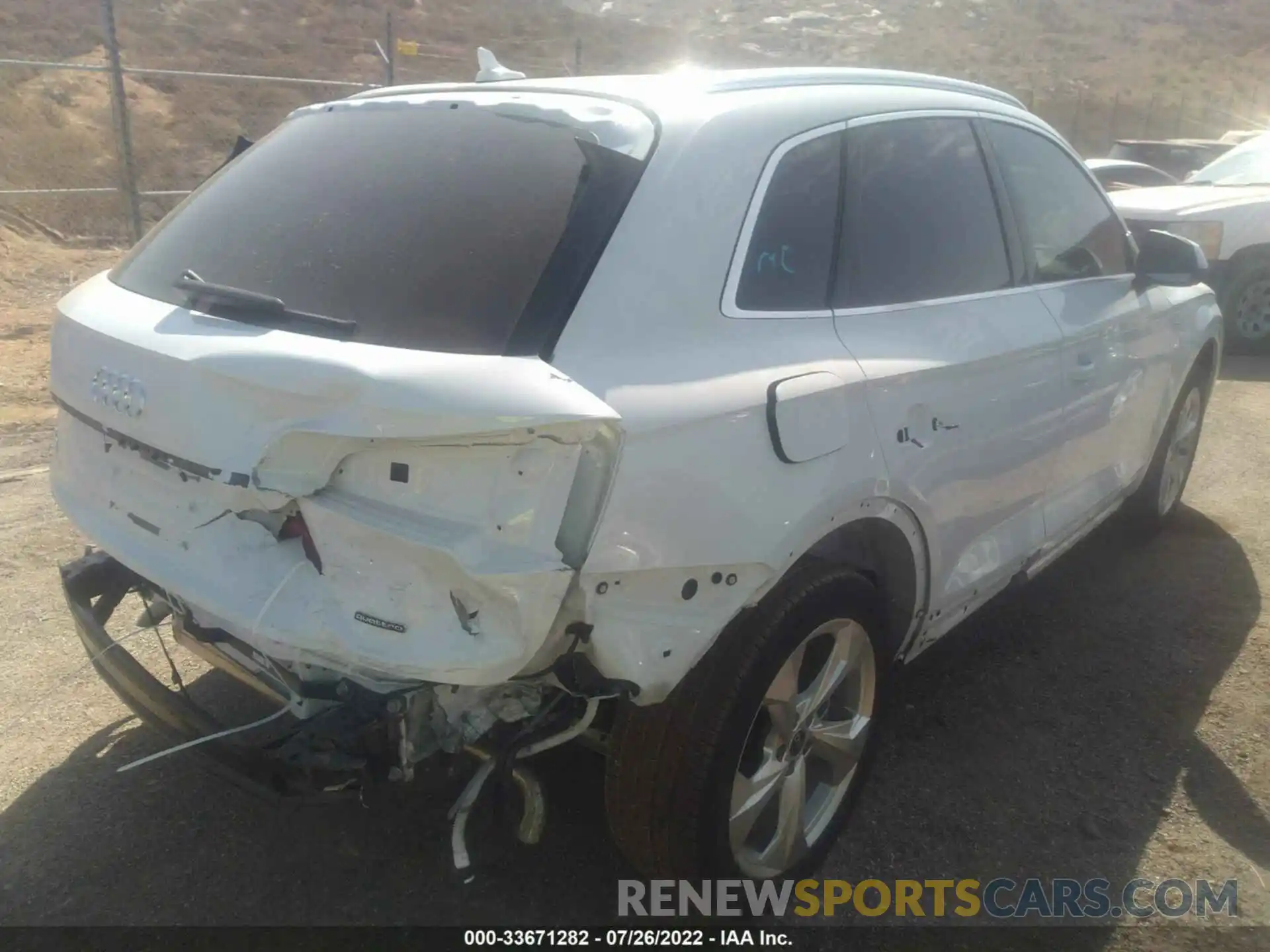 4 Photograph of a damaged car WA1EAAFY5N2097336 AUDI Q5 2022