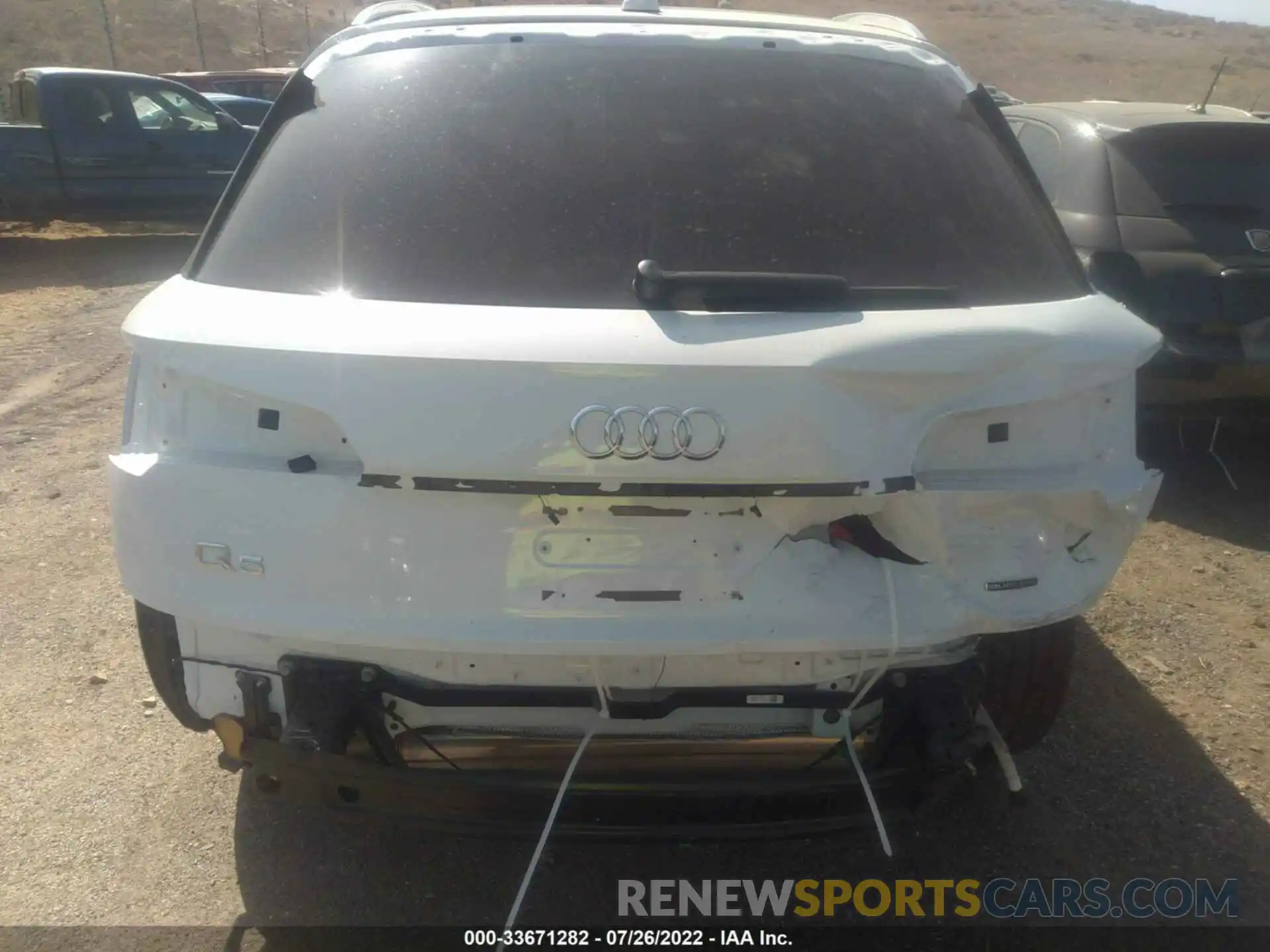 6 Фотография поврежденного автомобиля WA1EAAFY5N2097336 AUDI Q5 2022