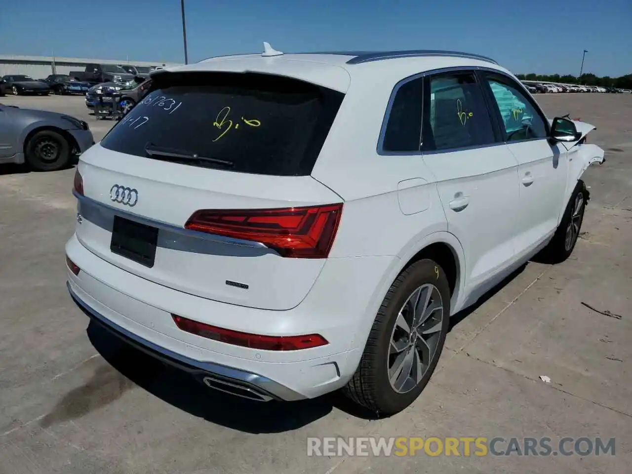 4 Фотография поврежденного автомобиля WA1EAAFY6N2092856 AUDI Q5 2022