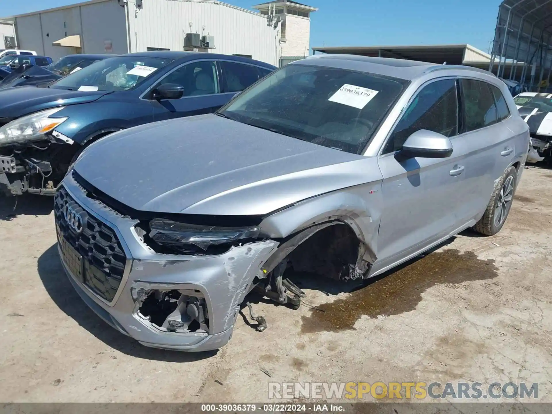 2 Photograph of a damaged car WA1EAAFY6N2115200 AUDI Q5 2022