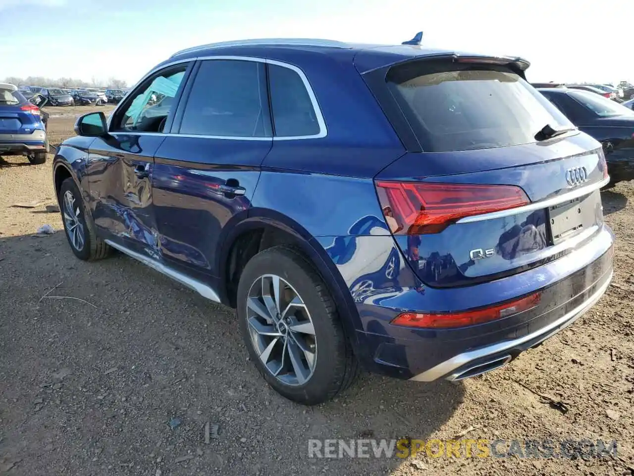 2 Фотография поврежденного автомобиля WA1EAAFY6N2126939 AUDI Q5 2022