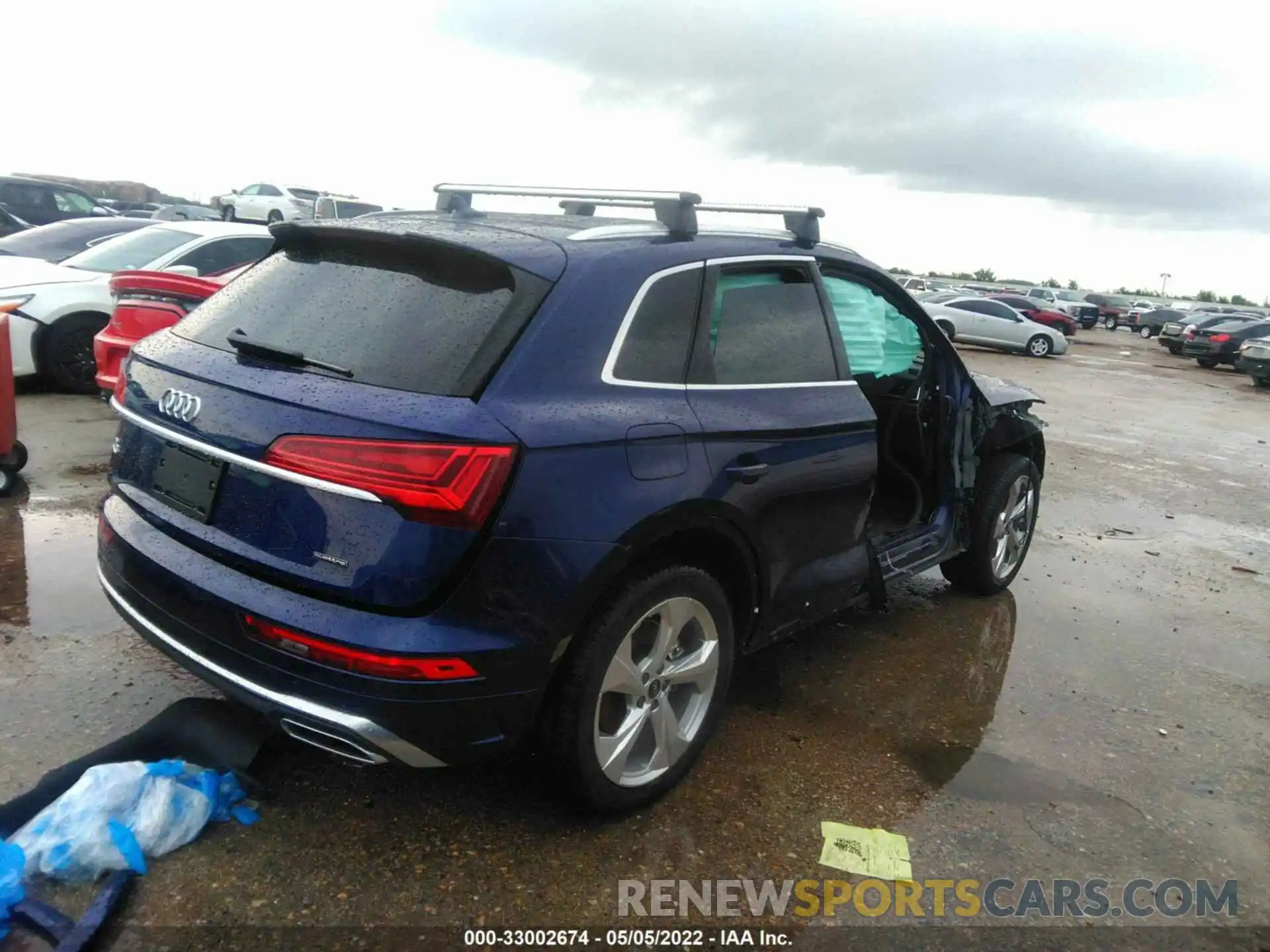 4 Фотография поврежденного автомобиля WA1EAAFY7N2001867 AUDI Q5 2022