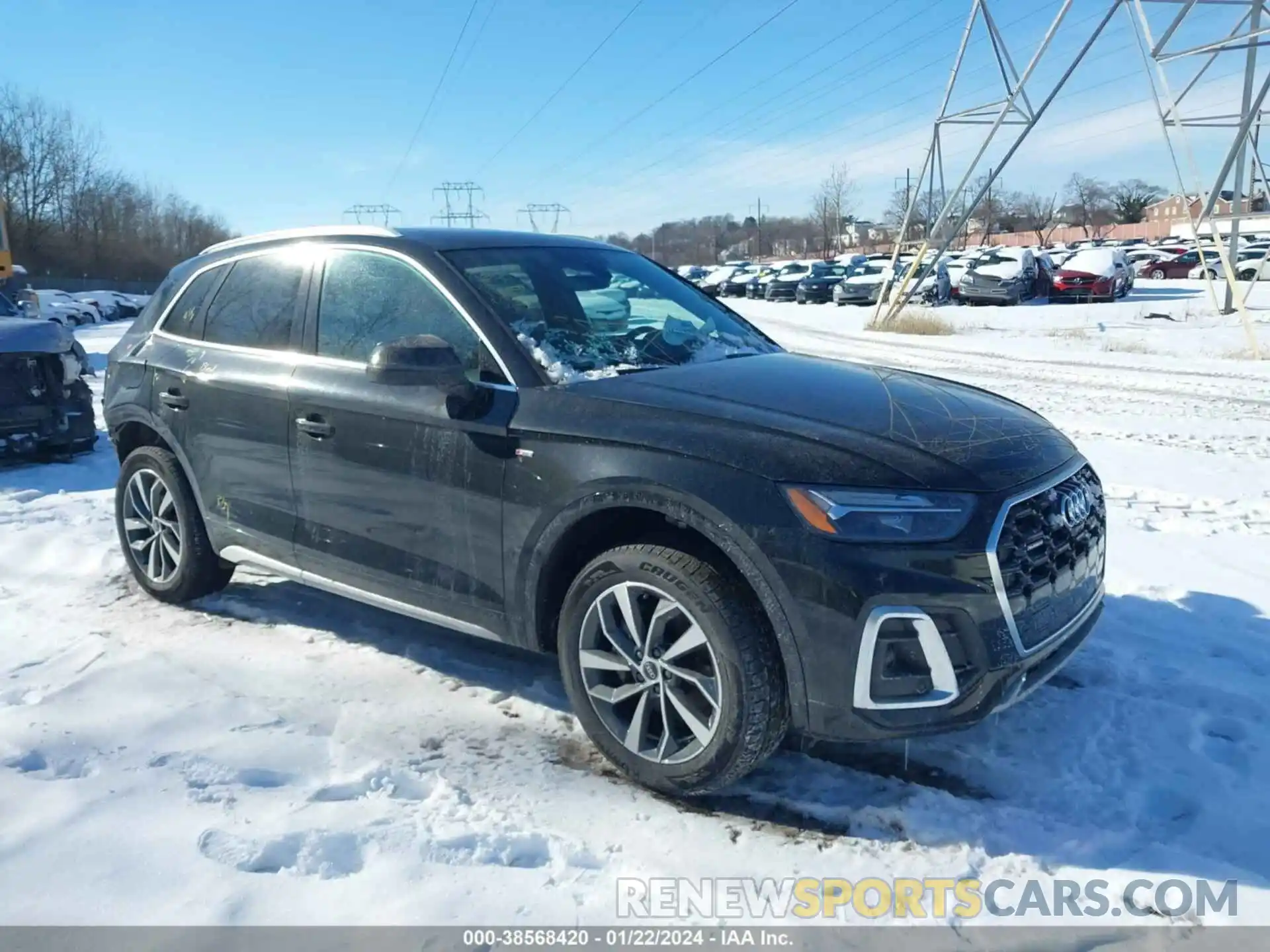 1 Photograph of a damaged car WA1EAAFY7N2054889 AUDI Q5 2022