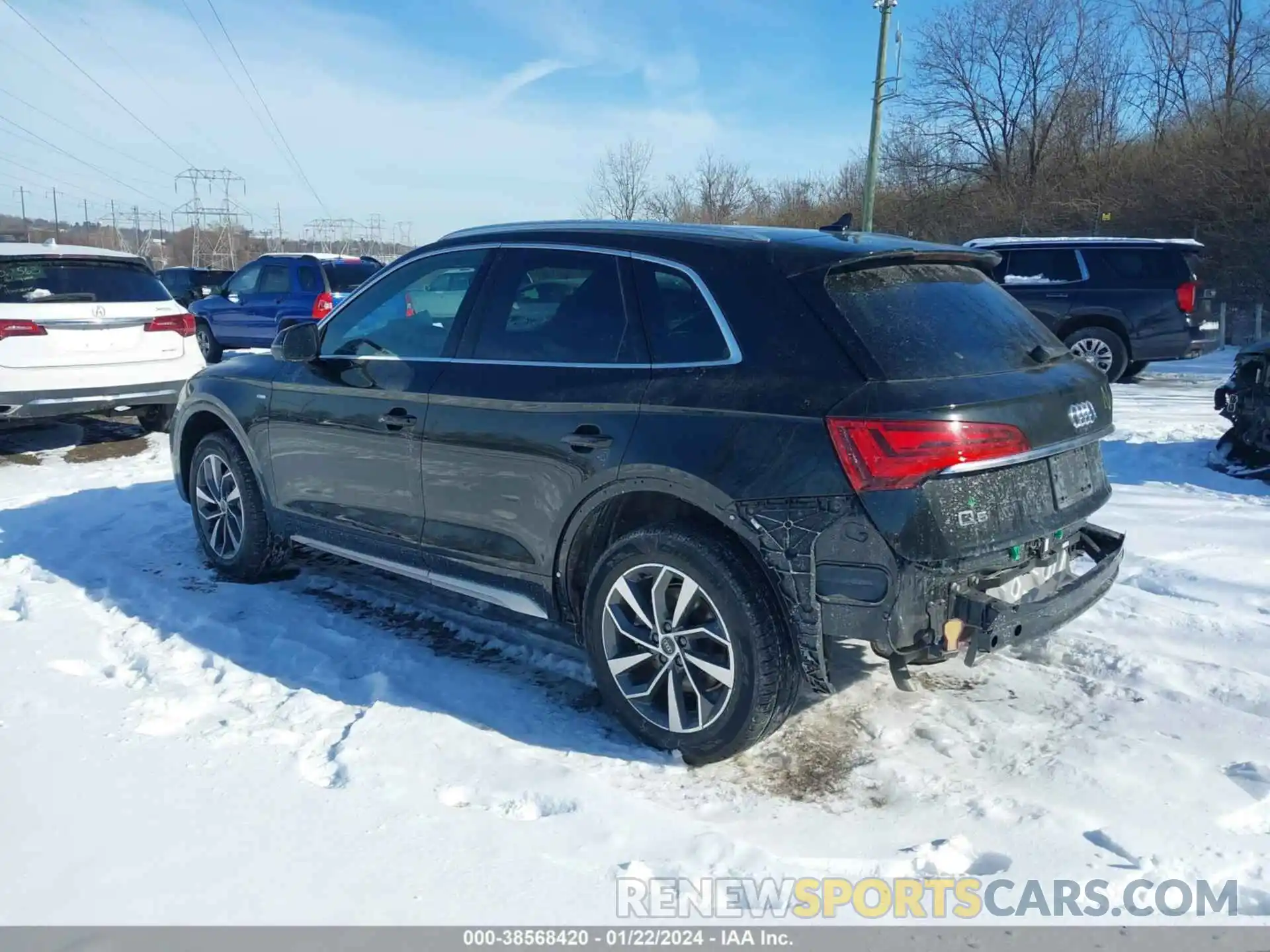 3 Фотография поврежденного автомобиля WA1EAAFY7N2054889 AUDI Q5 2022