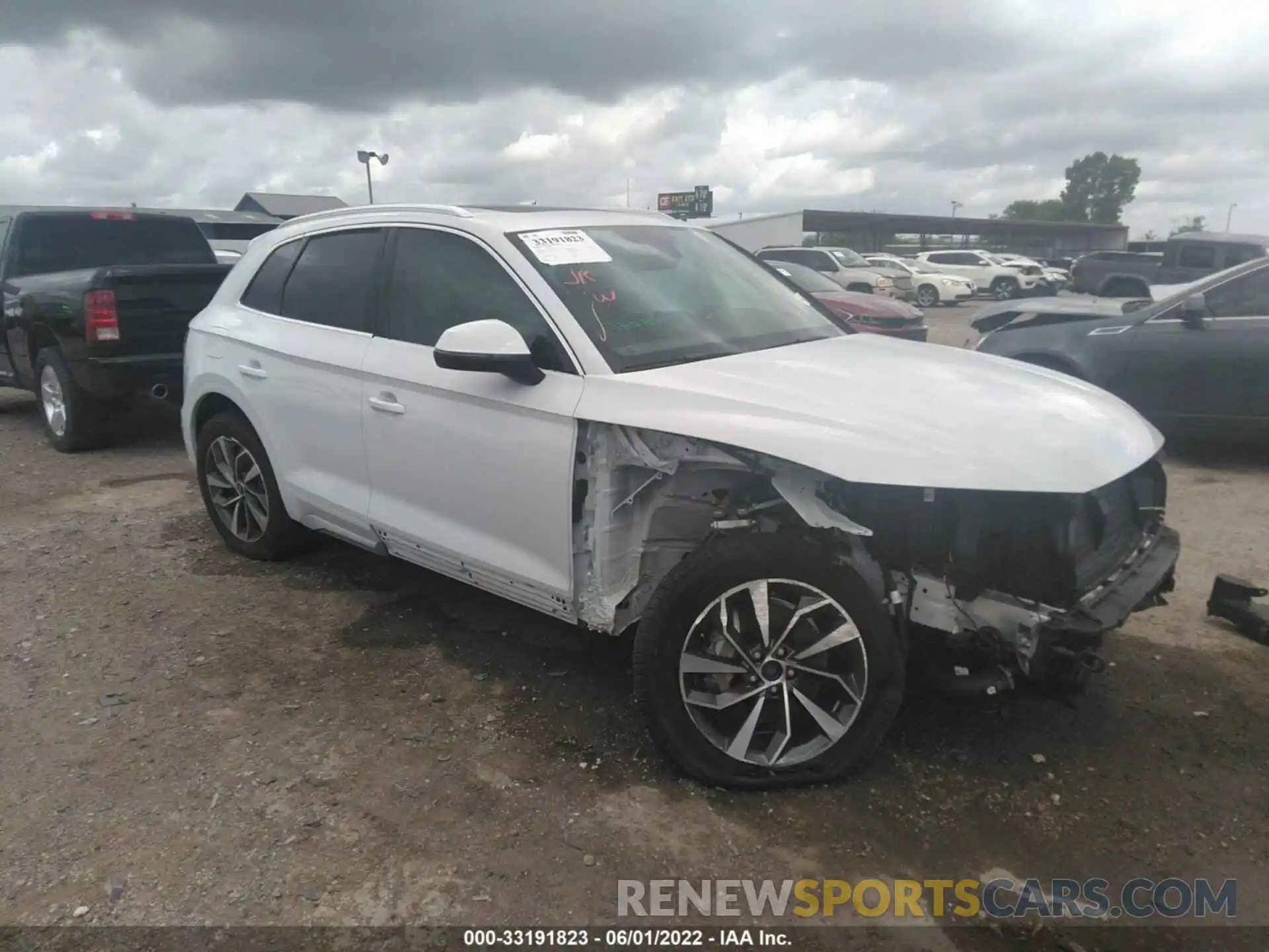 1 Фотография поврежденного автомобиля WA1EAAFY7N2068338 AUDI Q5 2022