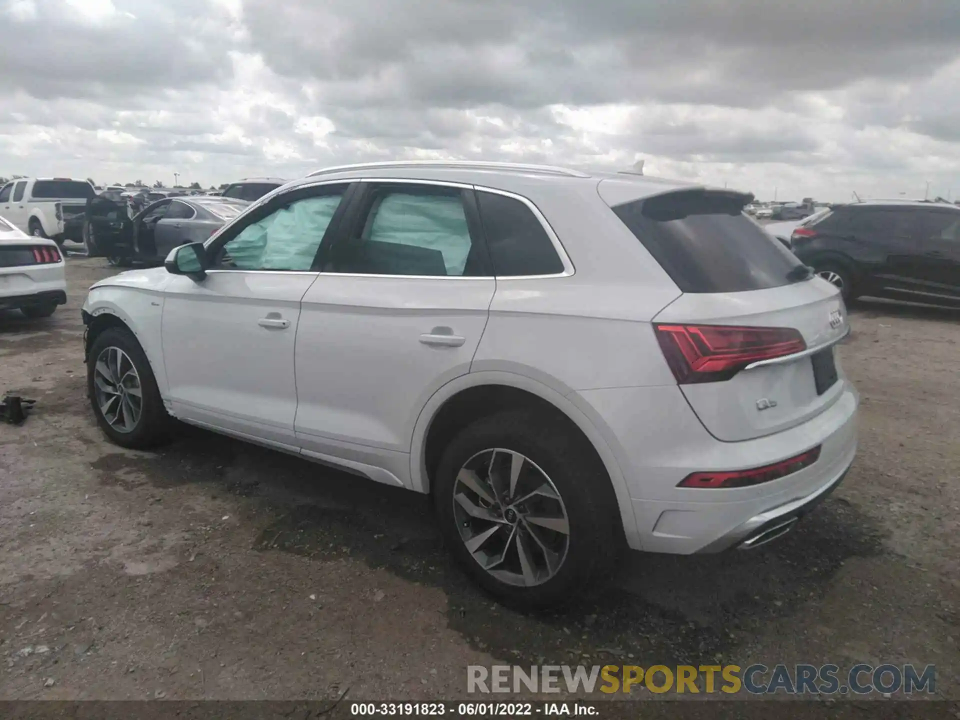 3 Фотография поврежденного автомобиля WA1EAAFY7N2068338 AUDI Q5 2022