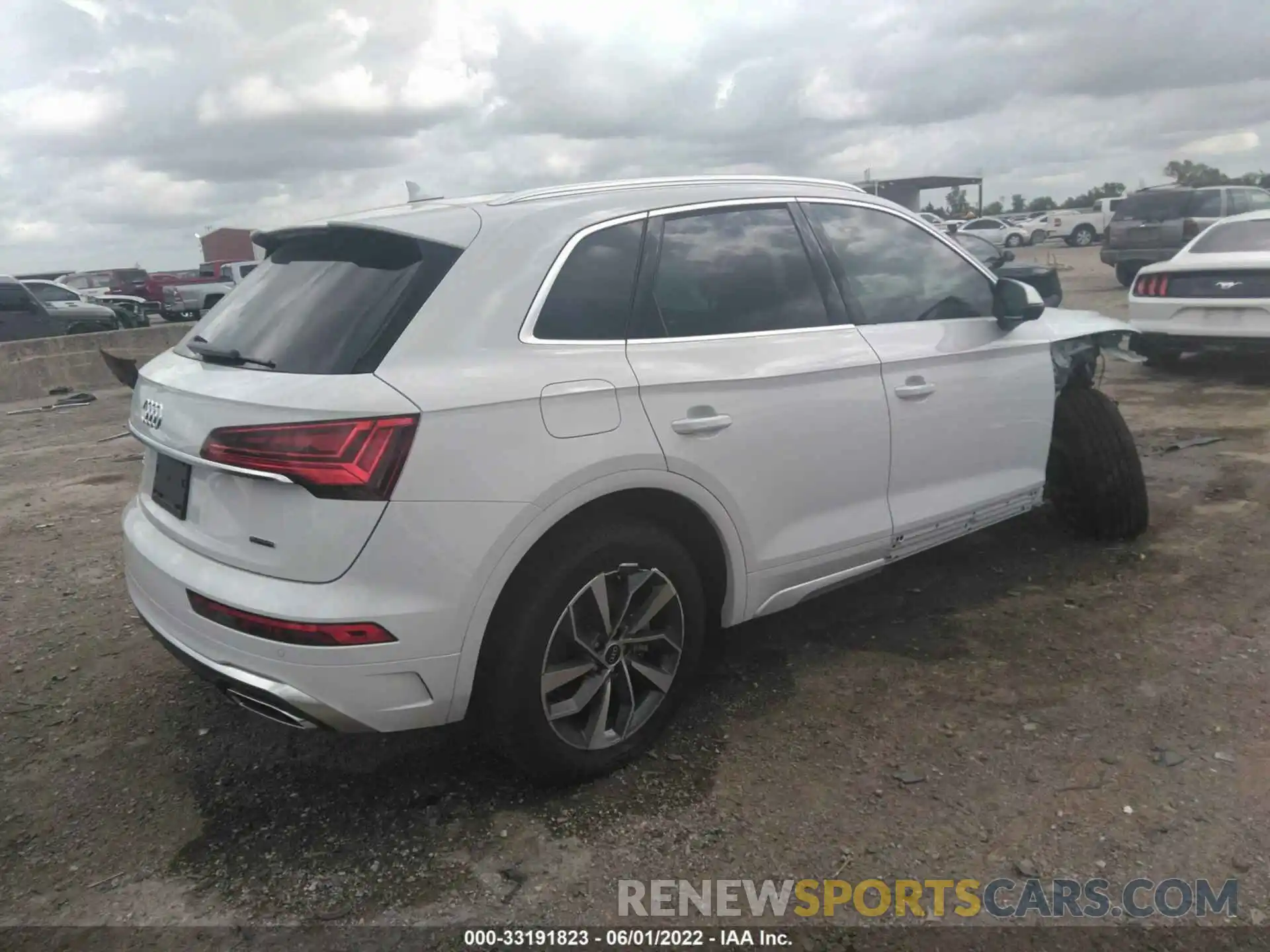 4 Фотография поврежденного автомобиля WA1EAAFY7N2068338 AUDI Q5 2022