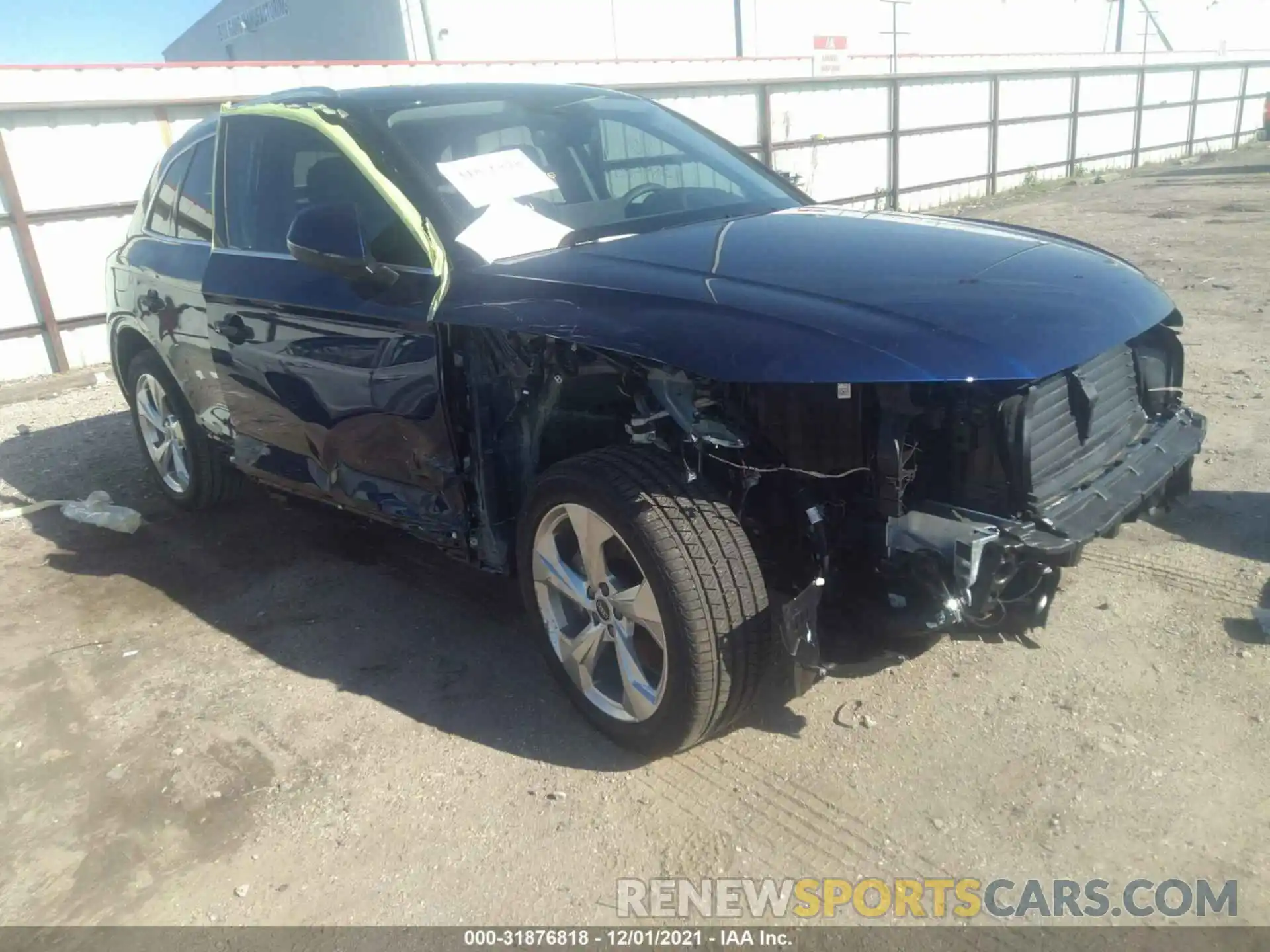 1 Photograph of a damaged car WA1EAAFY8N2007547 AUDI Q5 2022