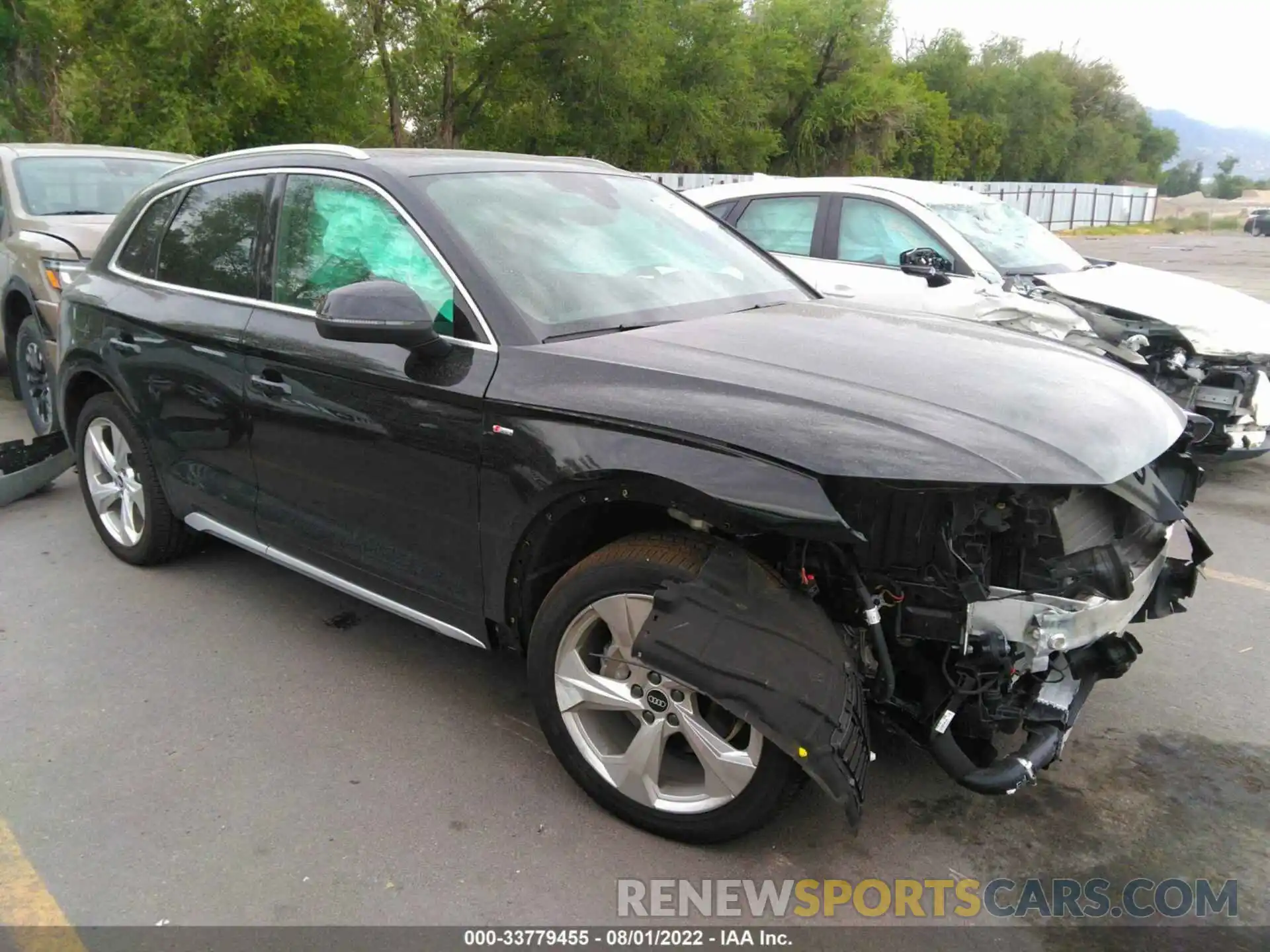 1 Photograph of a damaged car WA1EAAFY8N2015860 AUDI Q5 2022