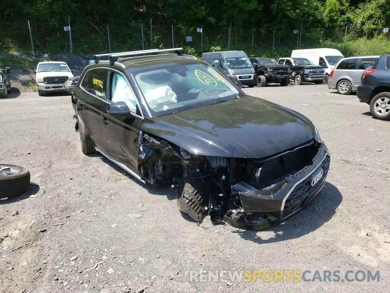 1 Photograph of a damaged car WA1EAAFY8N2057851 AUDI Q5 2022