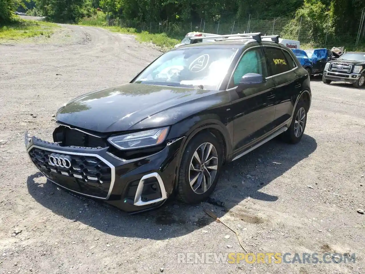 2 Фотография поврежденного автомобиля WA1EAAFY8N2057851 AUDI Q5 2022