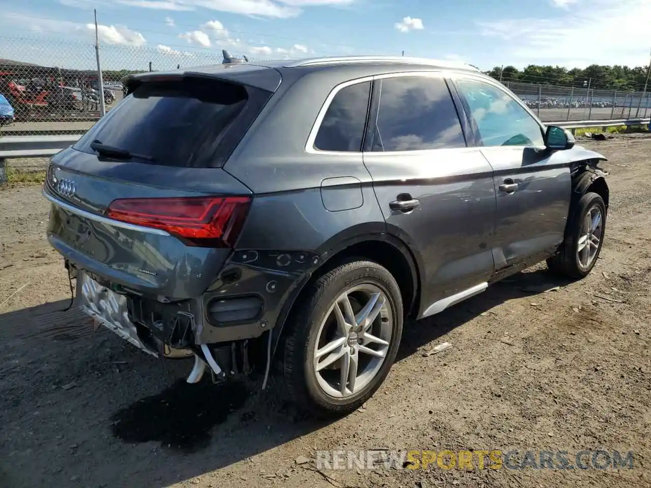 4 Фотография поврежденного автомобиля WA1EAAFY8N2075461 AUDI Q5 2022