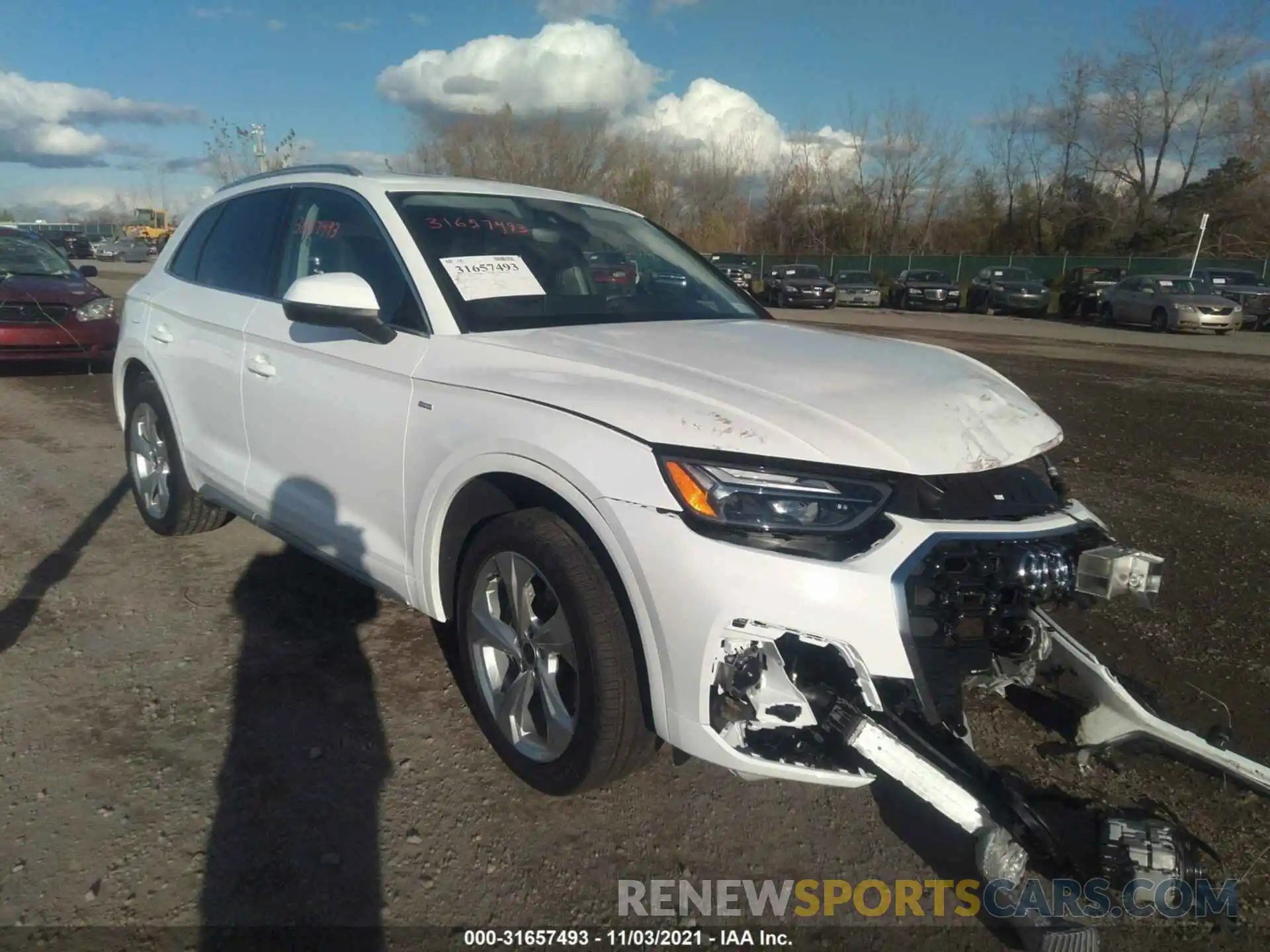 1 Photograph of a damaged car WA1EAAFY9N2007847 AUDI Q5 2022