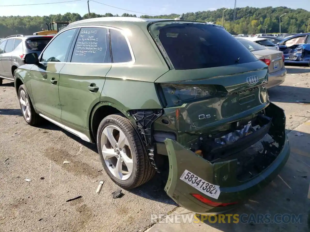 3 Photograph of a damaged car WA1EAAFYXN2042509 AUDI Q5 2022