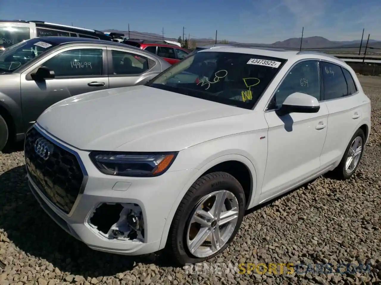 2 Photograph of a damaged car WA1F2AFY2N2071861 AUDI Q5 2022