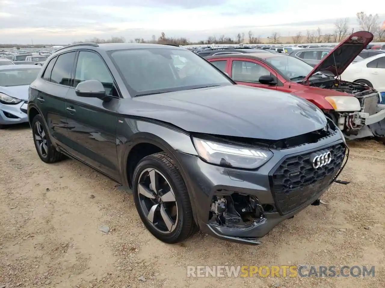 1 Photograph of a damaged car WA1FAAFY2N2000680 AUDI Q5 2022