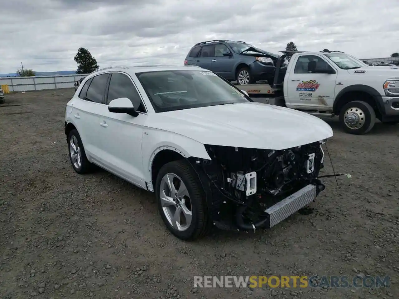 1 Photograph of a damaged car WA1FAAFY2N2029516 AUDI Q5 2022