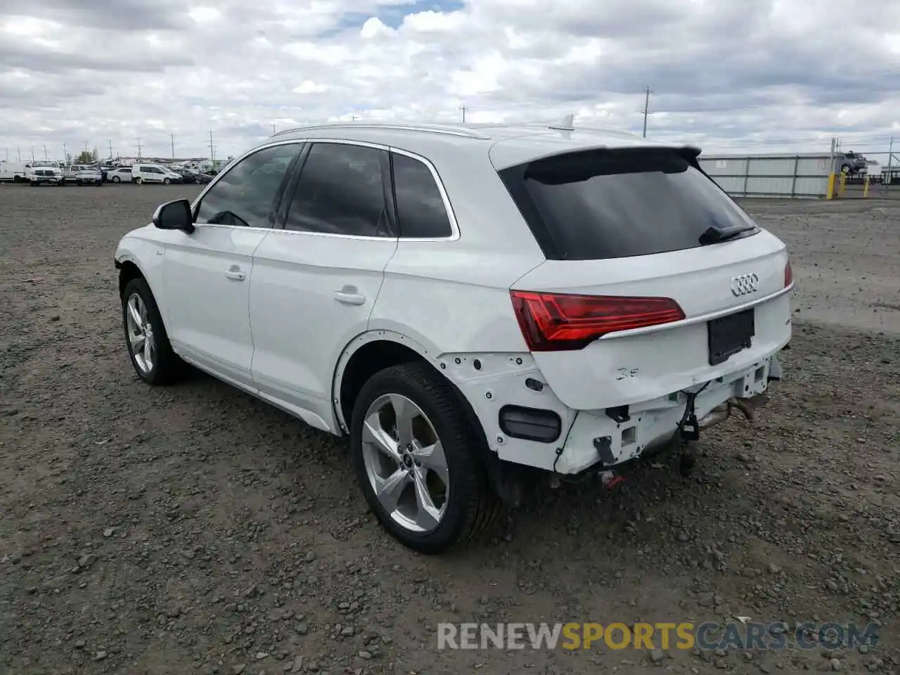 3 Фотография поврежденного автомобиля WA1FAAFY2N2029516 AUDI Q5 2022