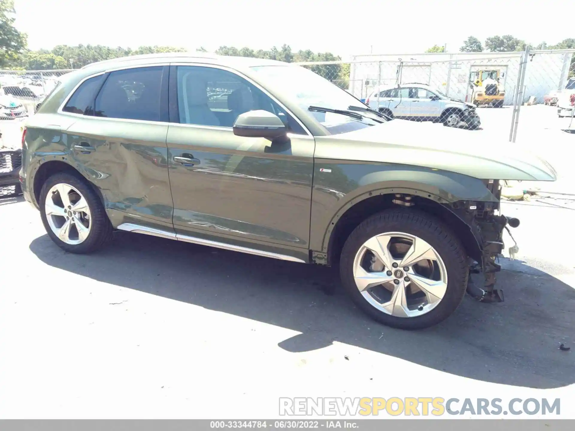 1 Photograph of a damaged car WA1FAAFY3N2004768 AUDI Q5 2022