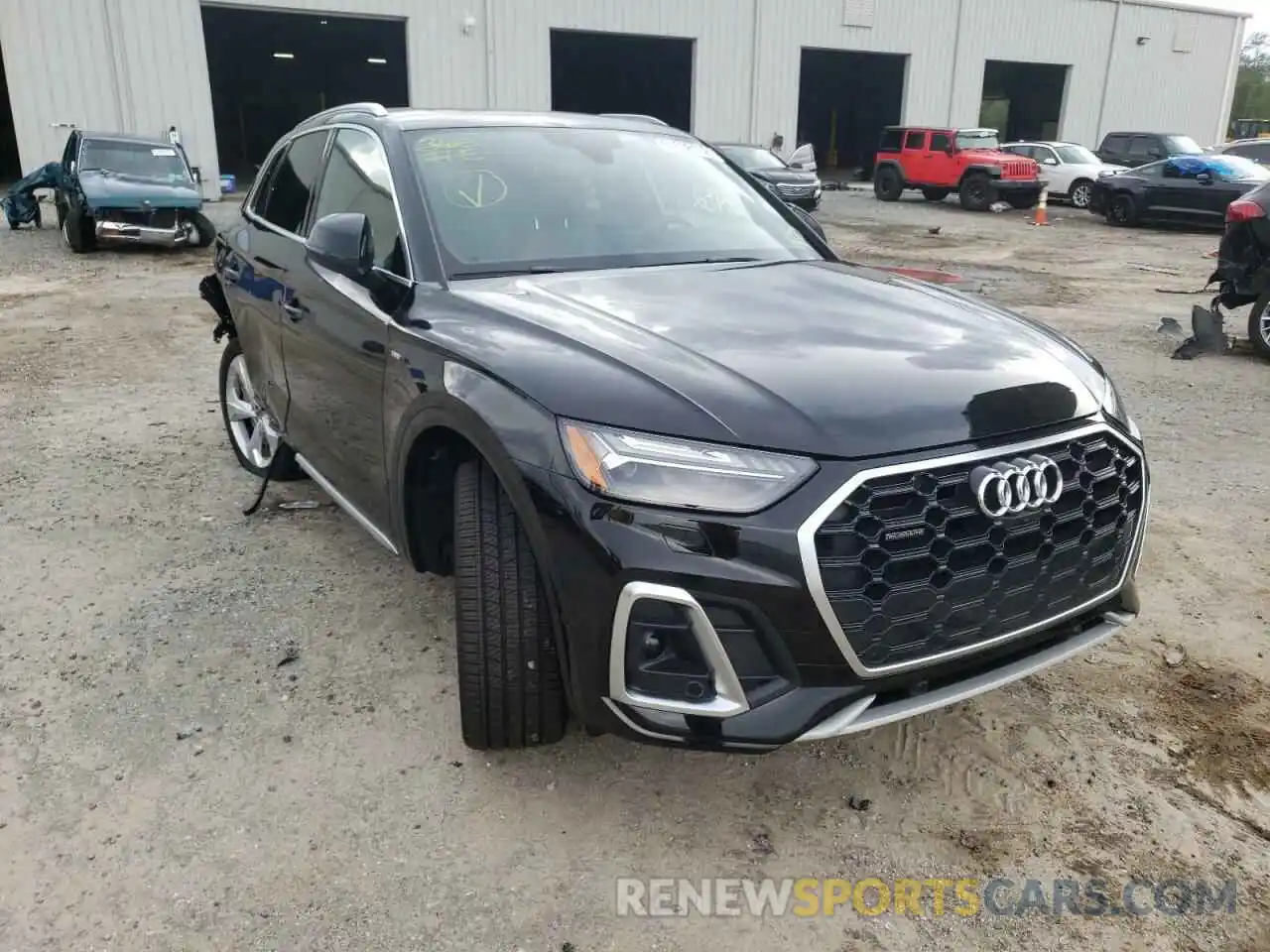 1 Photograph of a damaged car WA1FAAFY4N2041019 AUDI Q5 2022