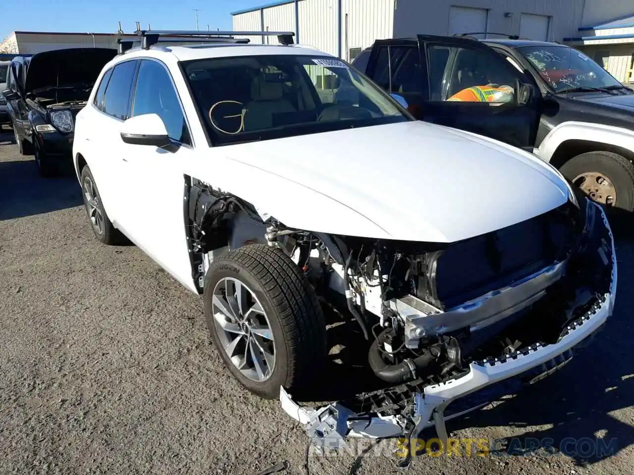 1 Photograph of a damaged car WA1FAAFY7N2054234 AUDI Q5 2022