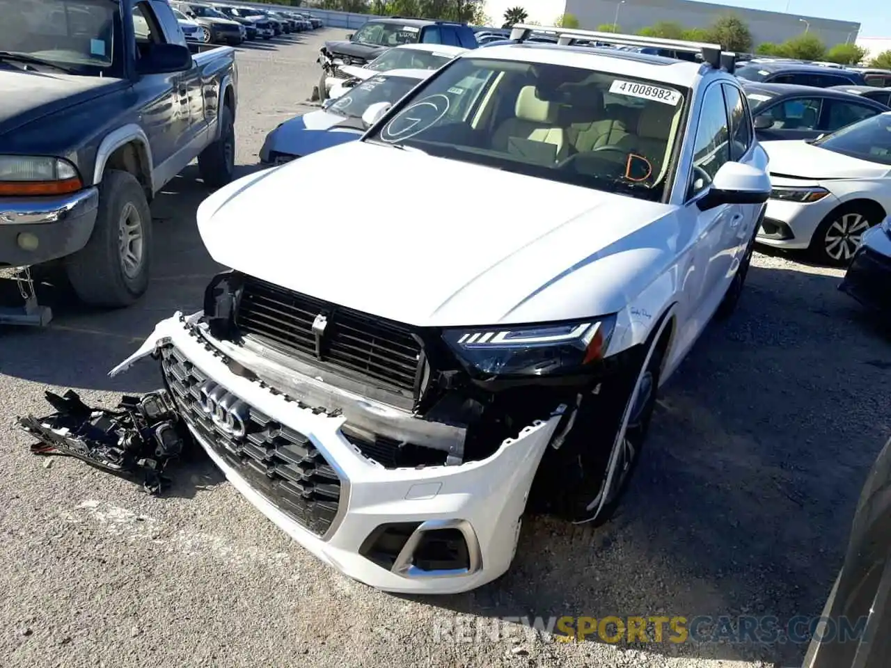 2 Photograph of a damaged car WA1FAAFY7N2054234 AUDI Q5 2022