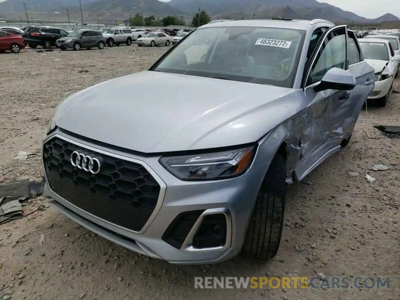 2 Photograph of a damaged car WA1GAAFY0N2050949 AUDI Q5 2022