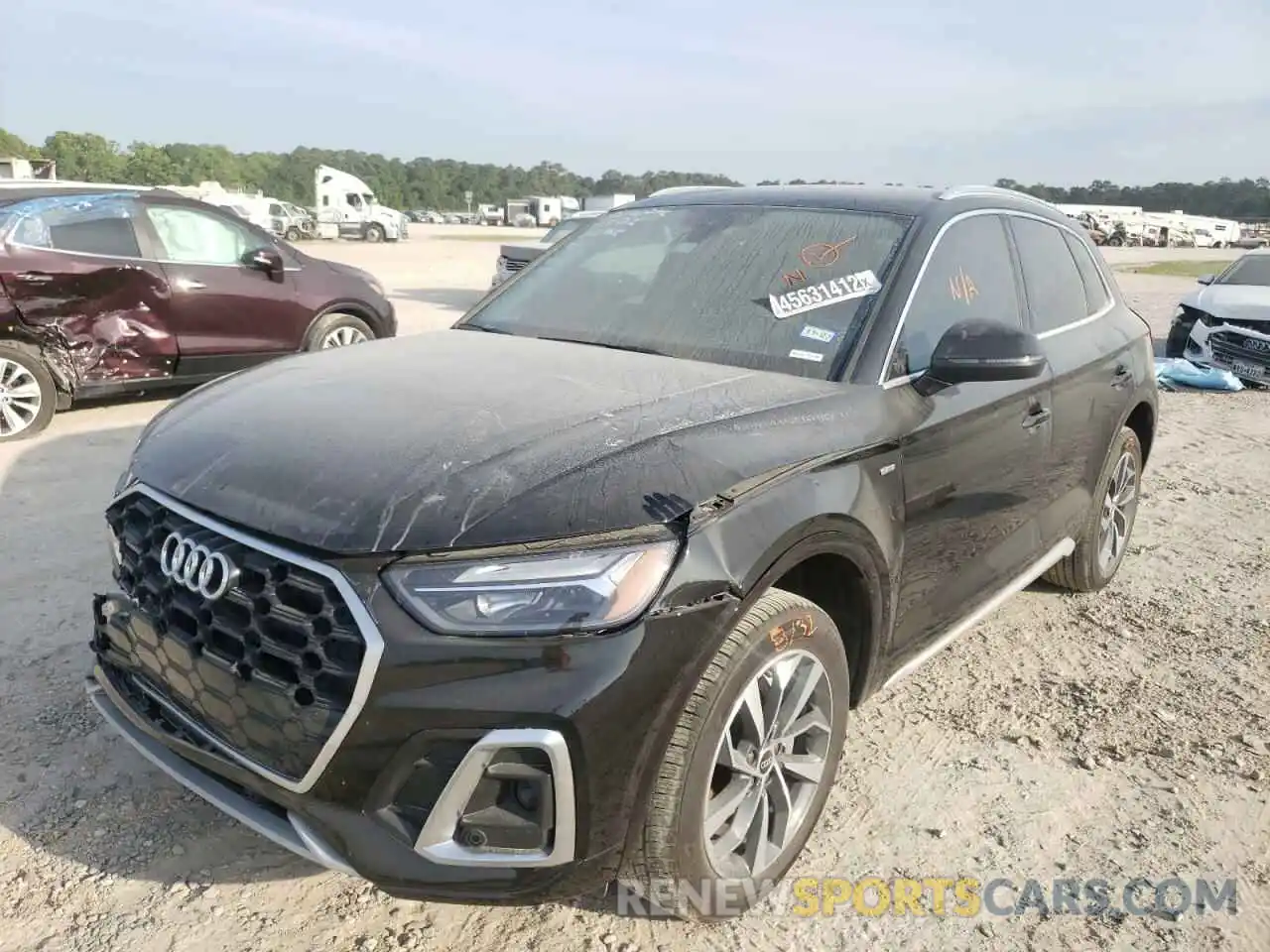 2 Фотография поврежденного автомобиля WA1GAAFY1N2028748 AUDI Q5 2022