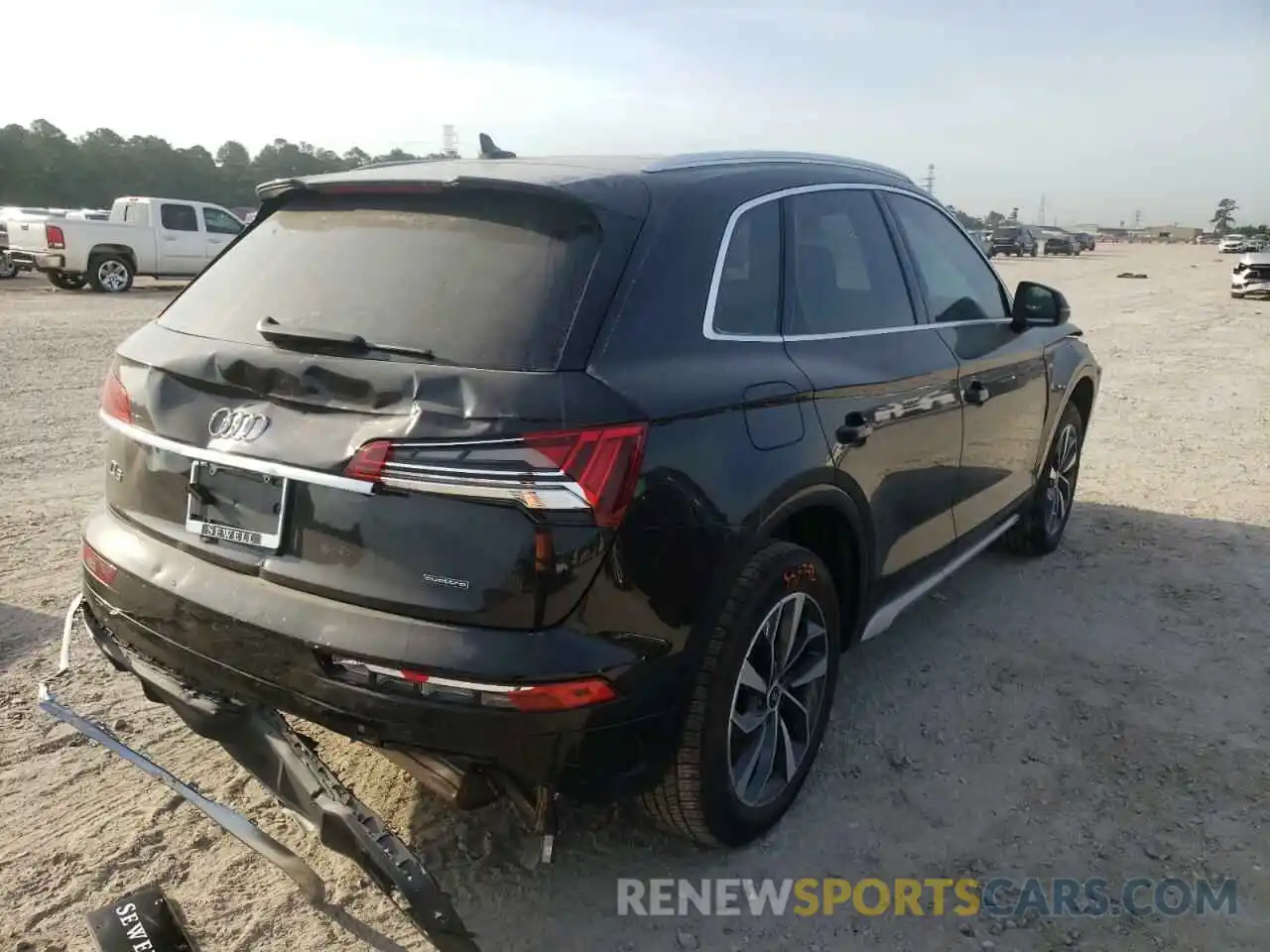 4 Photograph of a damaged car WA1GAAFY1N2028748 AUDI Q5 2022