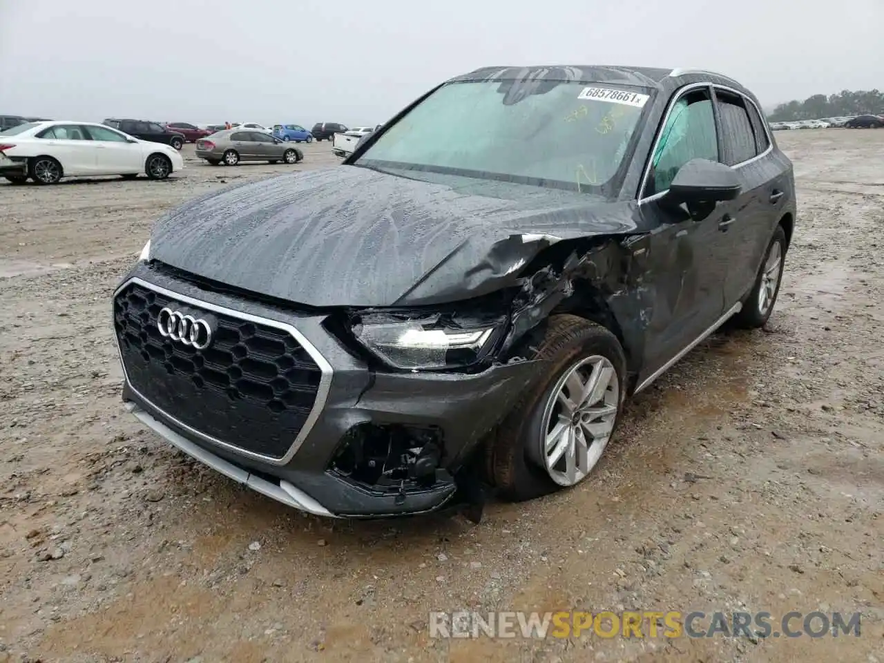 2 Photograph of a damaged car WA1GAAFY2N2005849 AUDI Q5 2022