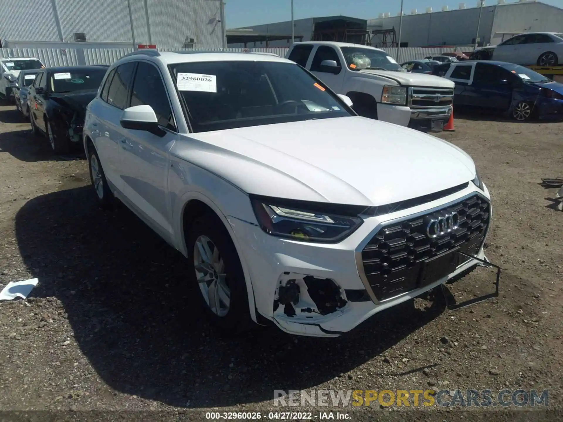 1 Photograph of a damaged car WA1GAAFY2N2016981 AUDI Q5 2022