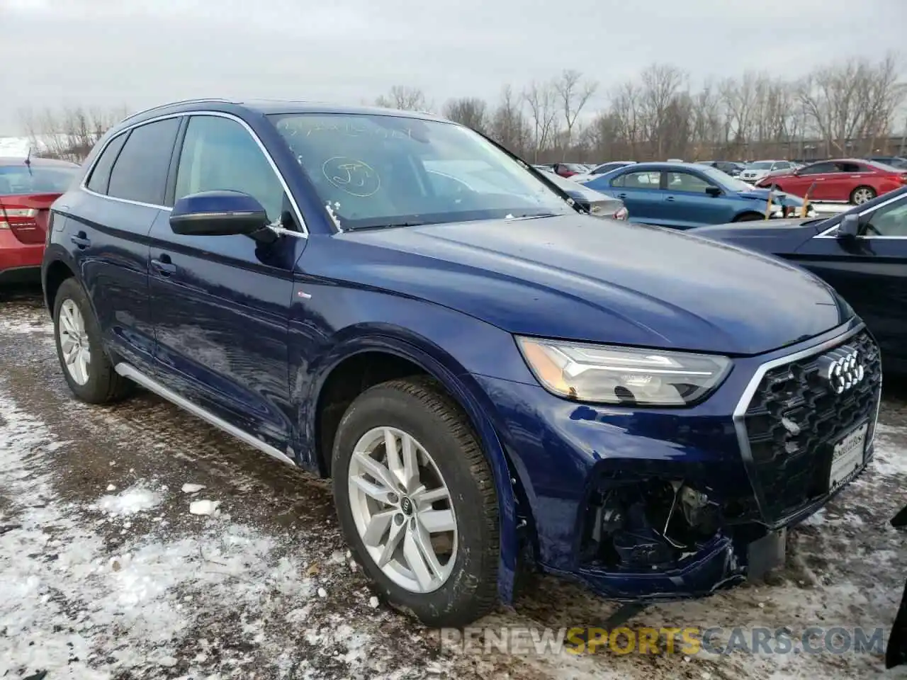 1 Photograph of a damaged car WA1GAAFY2N2034610 AUDI Q5 2022