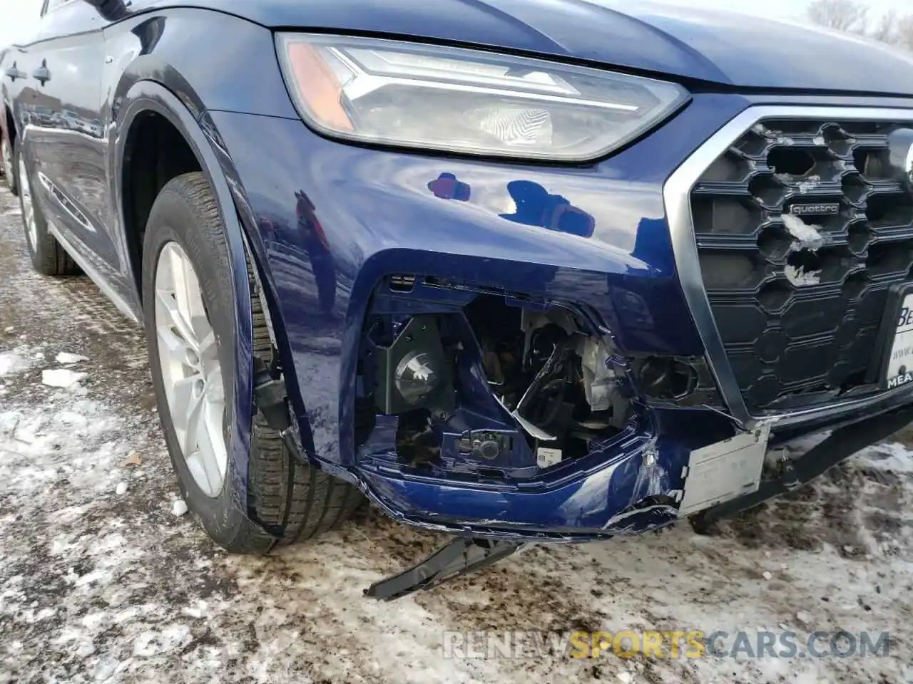 9 Фотография поврежденного автомобиля WA1GAAFY2N2034610 AUDI Q5 2022