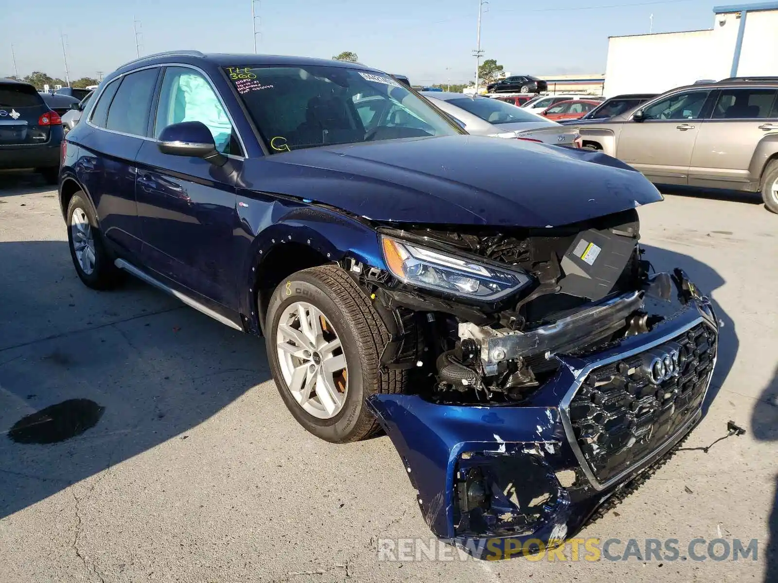 1 Photograph of a damaged car WA1GAAFY3N2004449 AUDI Q5 2022