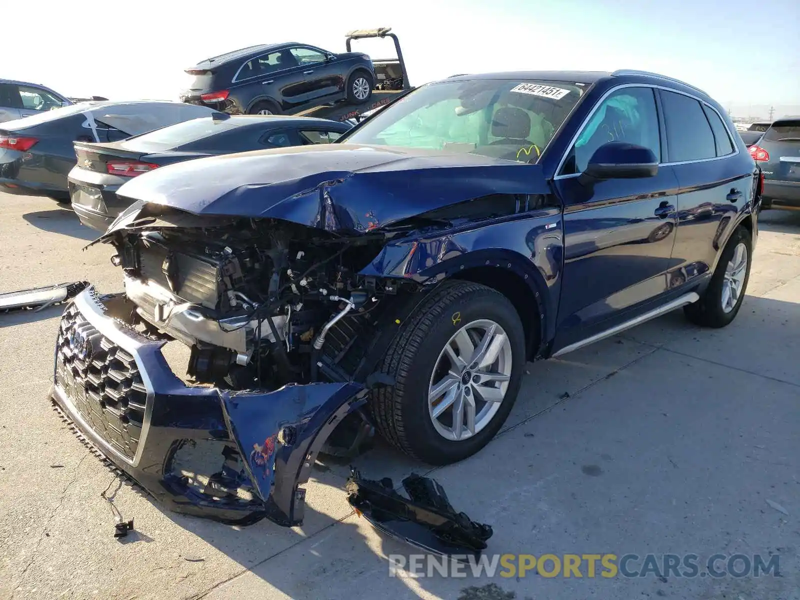 2 Photograph of a damaged car WA1GAAFY3N2004449 AUDI Q5 2022