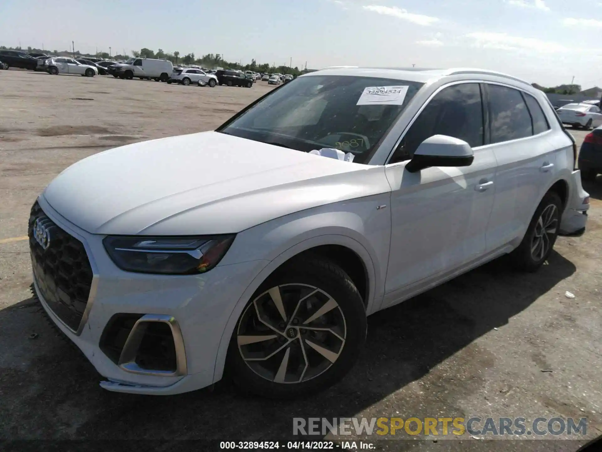 2 Photograph of a damaged car WA1GAAFY4N2052087 AUDI Q5 2022