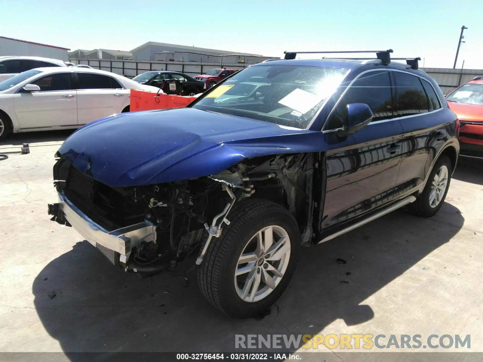 2 Photograph of a damaged car WA1GAAFY5N2002136 AUDI Q5 2022