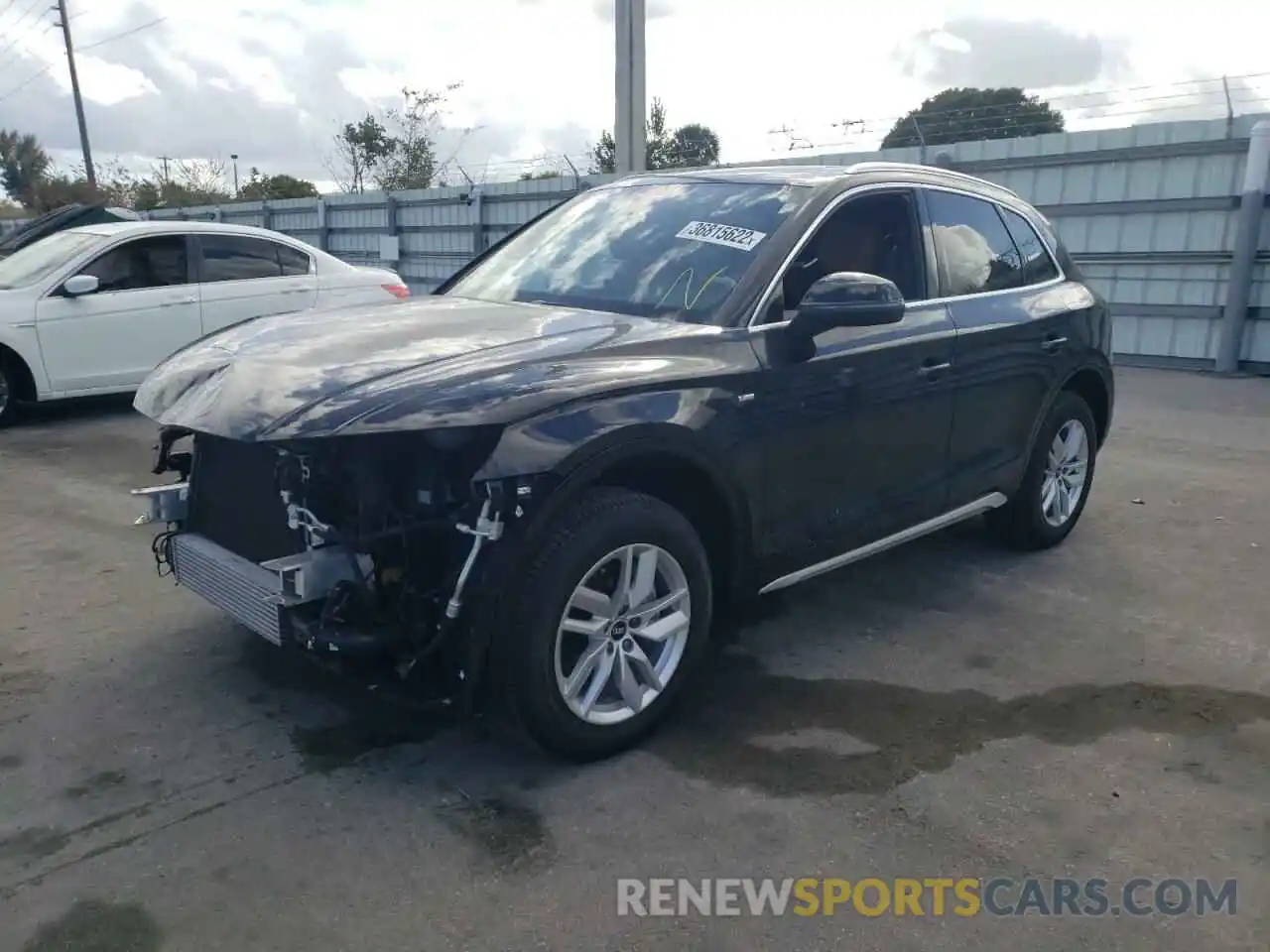 2 Photograph of a damaged car WA1GAAFY5N2016960 AUDI Q5 2022