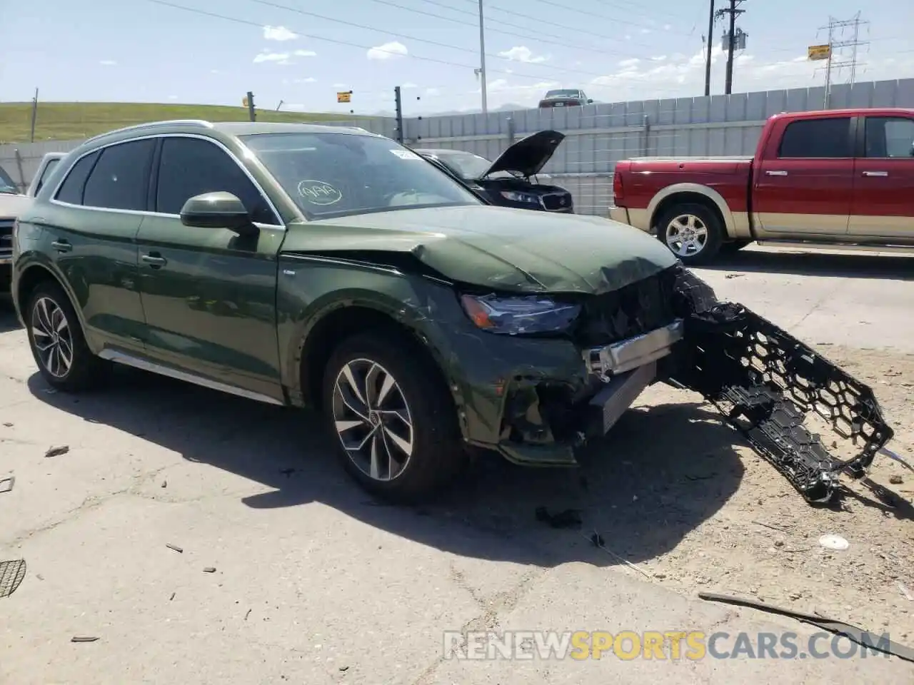 1 Photograph of a damaged car WA1GAAFY5N2030728 AUDI Q5 2022