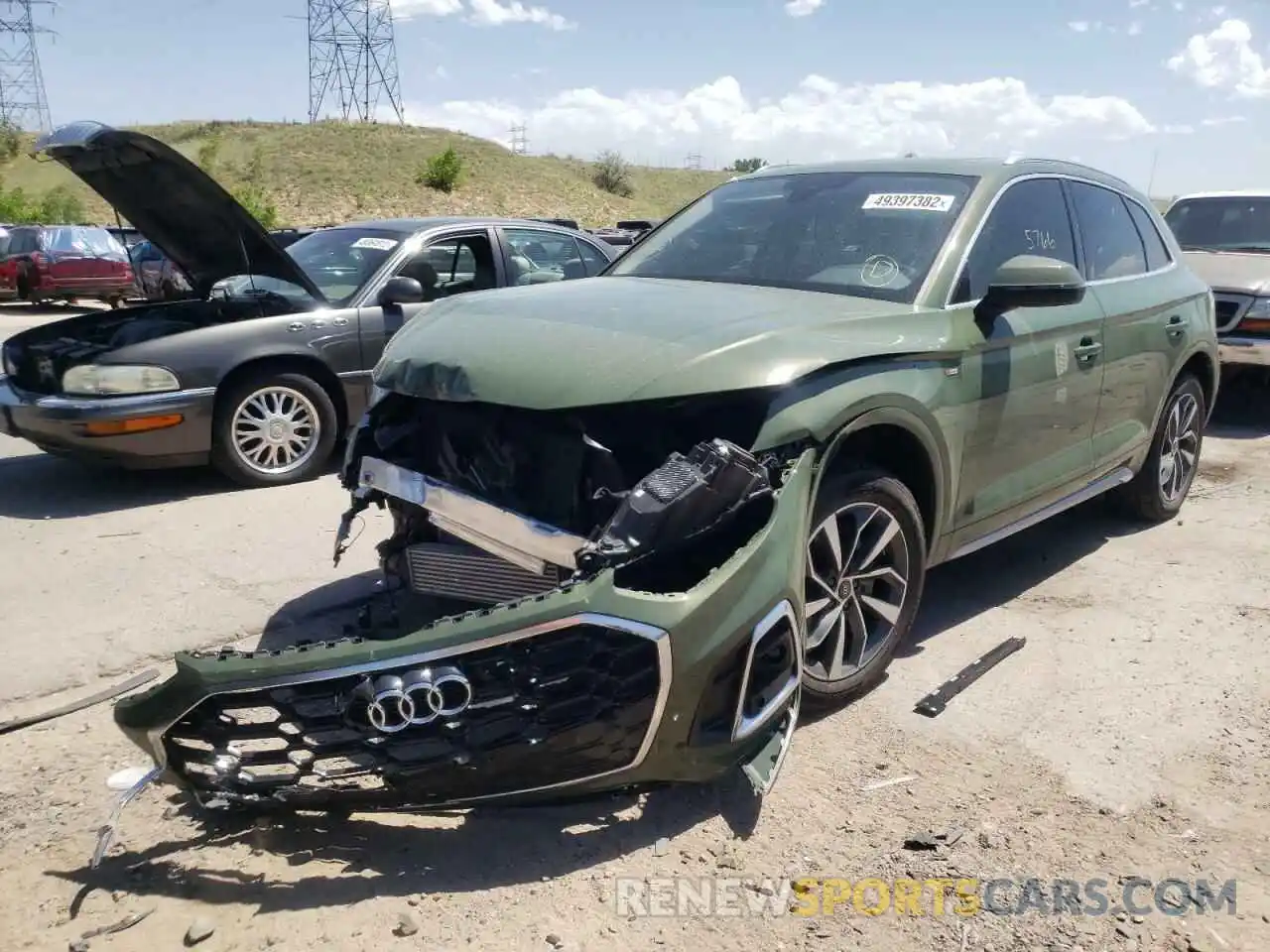 2 Фотография поврежденного автомобиля WA1GAAFY5N2030728 AUDI Q5 2022