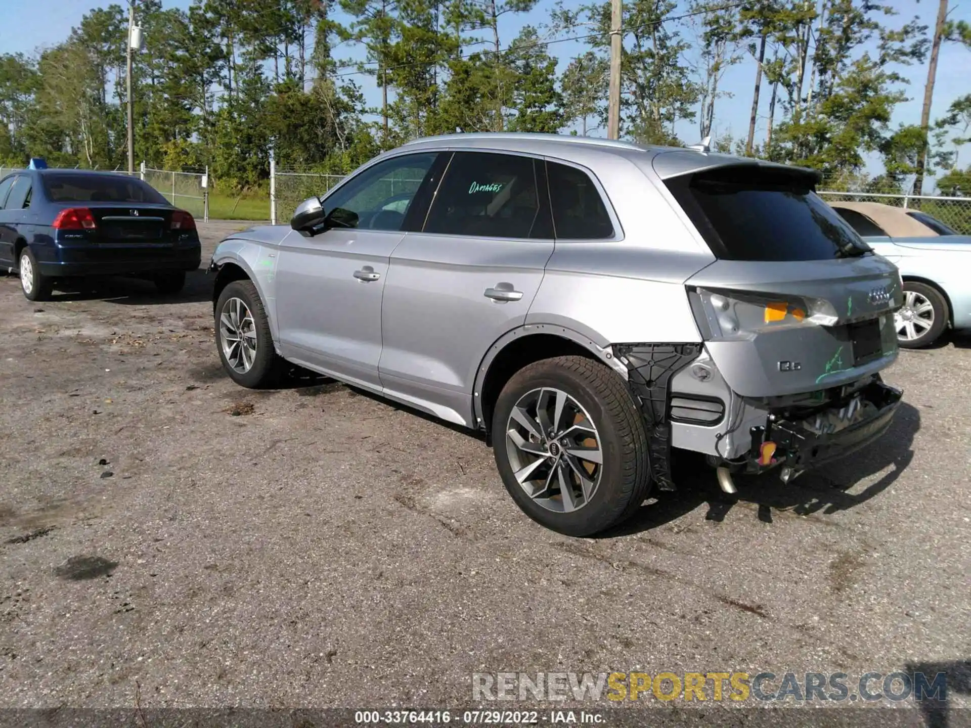 3 Photograph of a damaged car WA1GAAFY7N2027488 AUDI Q5 2022