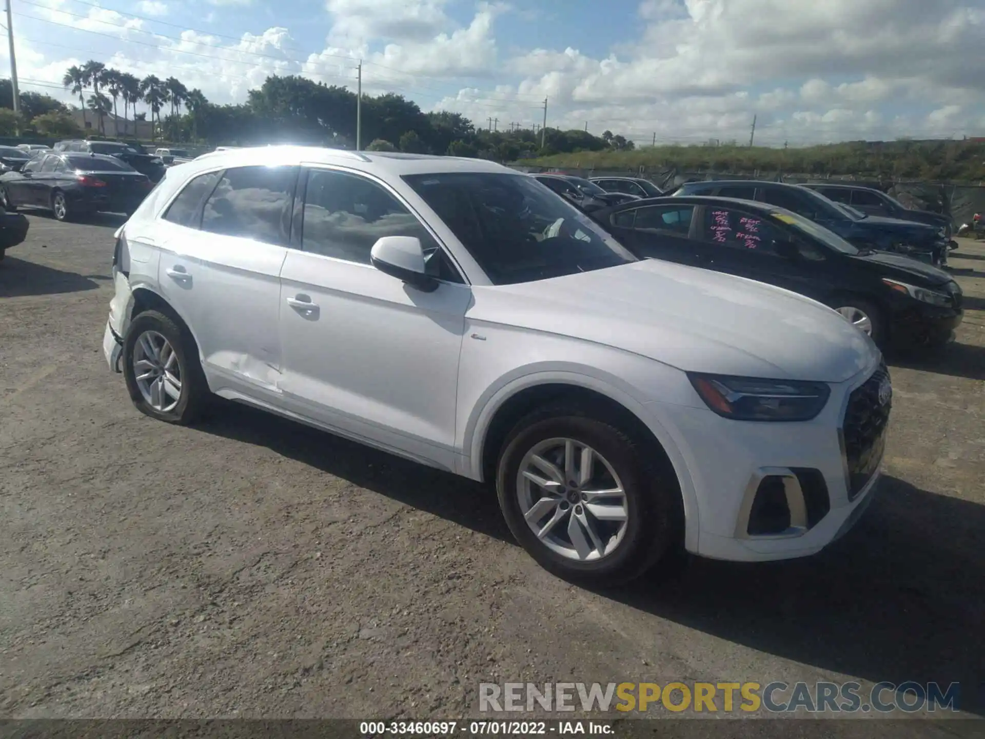 1 Photograph of a damaged car WA1GAAFY7N2056845 AUDI Q5 2022